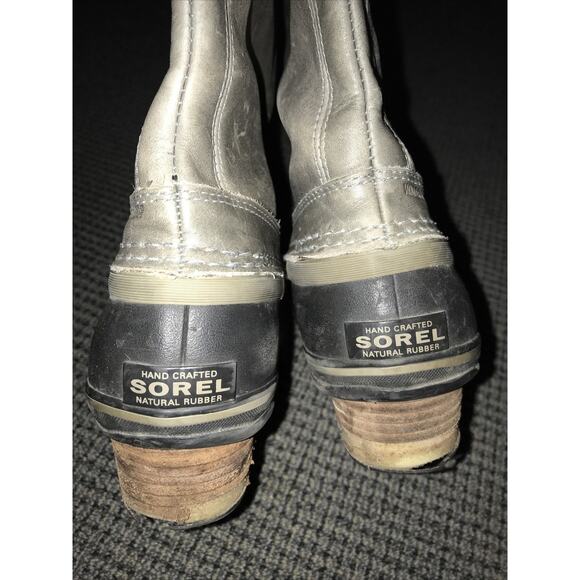 Sorel Womens Size 10 Slimpack Riding Tall II Boot - Black / Kettle - Picture 13 of 16